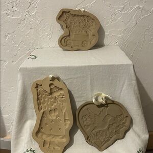 Vintage Brown Bag Cookie Art Molds
Set of Three
1992, 1994, & 1996